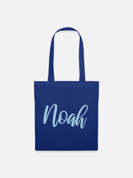 noah Vorname - Stoffbeutel - Royalblau