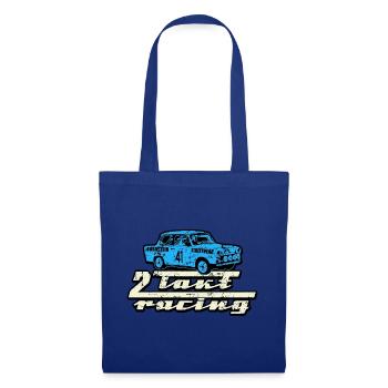 Trabi 2 Takt Racing - Stoffbeutel - Royalblau - Vorne