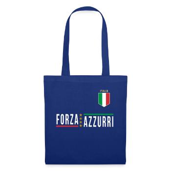 Italien Jersey FORZA AZZURI 2021 - Stoffbeutel - Royalblau - Vorne