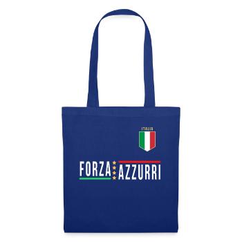 Italien Jersey FORZA AZZURI 2021 - Stoffbeutel - Royalblau - Vorne