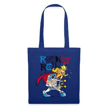 Asterix & Obelix Cacofonix Rock'n'Roll - Tote Bag - royal blue - Front