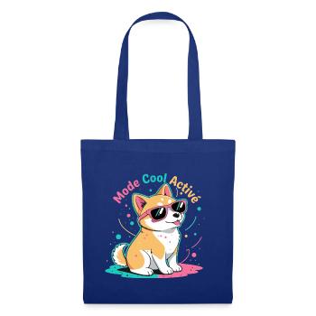 Corgi-Modus Cool Active - Stoffbeutel - Royalblau - Vorne