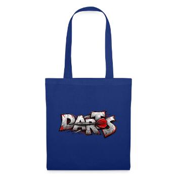 Darts Graffiti Burst - Stoffbeutel - Royalblau - Vorne
