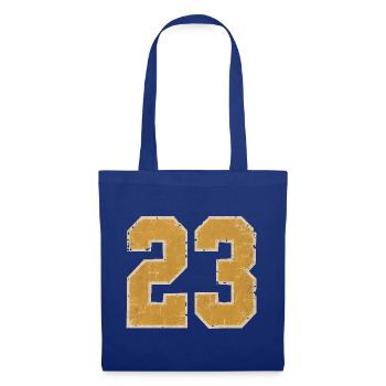 College-23-30cm- - Stoffbeutel - Royalblau - Vorne