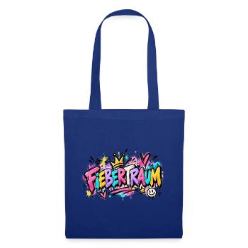 Fiebertraum Graffiti Neon - Stoffbeutel - Royalblau - Vorne