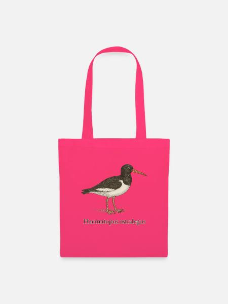 Austernfischer – Ornithologische Illustration - Stoffbeutel - Azalea