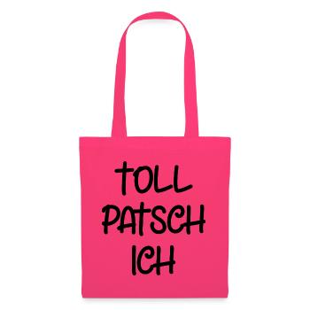 Tollpatsch Ich tollpatschig lustig tollpatschich - Stoffbeutel - Azalea - Vorne