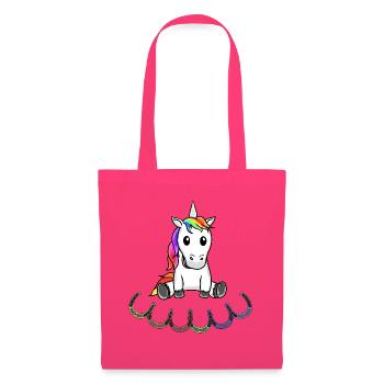 Einhorn Einhörner Kinder Kind - Stoffbeutel - Azalea - Vorne