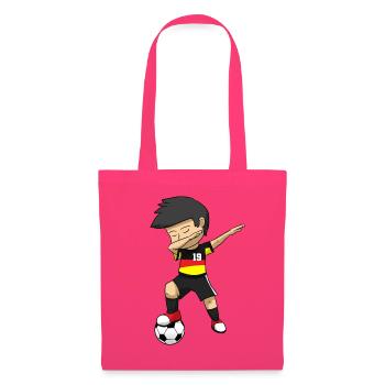 Soccer Boy Dabbing Fußballjunge Fußball Junge - Stoffbeutel - Azalea - Vorne
