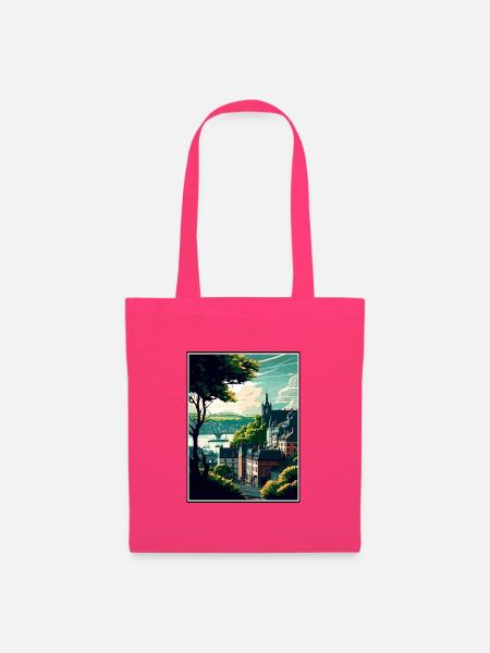 Koblenz Deutschland Vintage Reiseposter WPA Souvenir - Stoffbeutel - Azalea