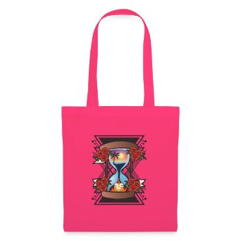 Schicksalhafte Sanduhr Rosenkranz - Stoffbeutel - Azalea - Vorne