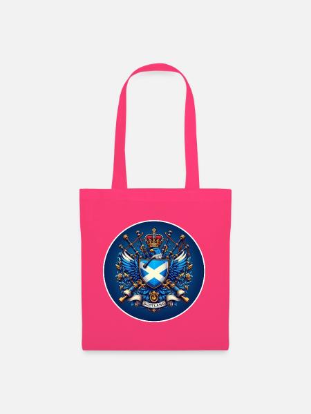 Scotland Logo - Tote Bag - azalea
