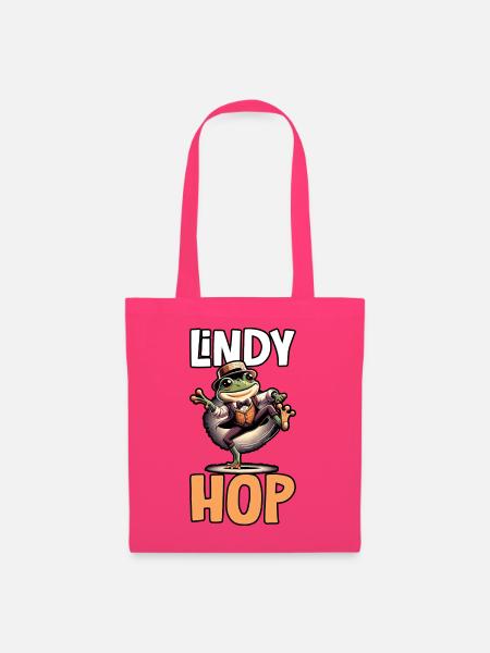 Lindy Hop Tänzer Swinging Dancing Swing Dance - Stoffbeutel - Azalea