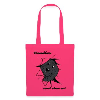 Doodles sind eben so! - Stoffbeutel - Azalea - Vorne