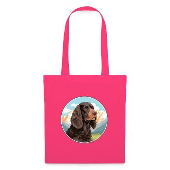Boykin Spaniel Hunderasse Cartoon Kawaii Aquarell - Stoffbeutel - Azalea - Vorne