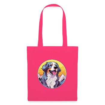 Perro de Presa Mallorquinische Hunderasse Cartoon Kawaii - Stoffbeutel - Azalea - Vorne