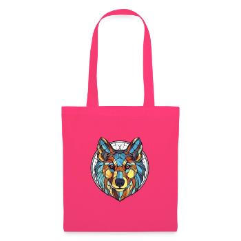 Cao De Castro Laboreiro Wolf Hunderasse Aquarell - Stoffbeutel - Azalea - Vorne