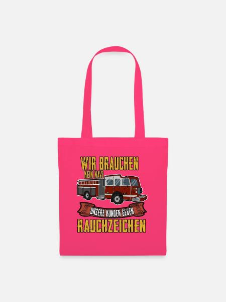 Feuerwehr Rauchzeichen Feuerwehrteam Bergungsteam - Stoffbeutel - Azalea