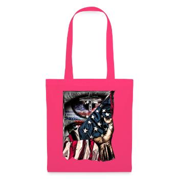 Patriotic Eye Flag - Stoffbeutel - Azalea - Vorne