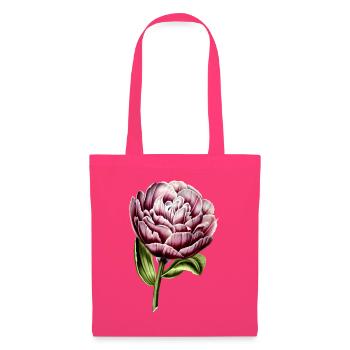 Purpur Tulpen-Botanik Druck - Stoffbeutel - Azalea - Vorne