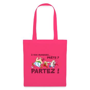 Asterix - Auf die Plätze... Darlehen? Gehen Sie weg! - Stoffbeutel - Azalea - Vorne