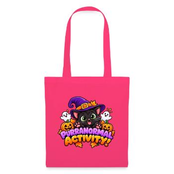 Purranormale Aktivität! - Süße Halloween-Katze - Stoffbeutel - Azalea - Vorne