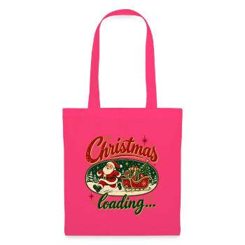 Christmas Loading Funny Santa Holiday Gaming Style - Stoffbeutel - Azalea - Vorne