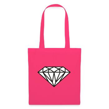 Diamond Funny Geschenk-T-Shirt - Stoffbeutel - Azalea - Vorne