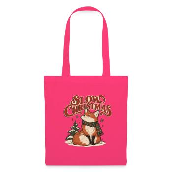 Slow Christmas – Fuchs und gemütliche Weihnachten - Stoffbeutel - Azalea - Vorne