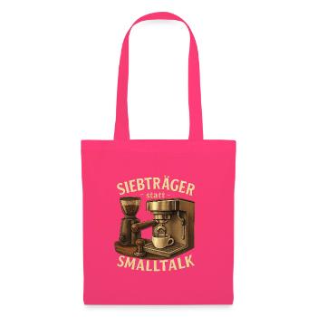 Siebträger Geschenk für die erste Espressoecke - Stoffbeutel - Azalea - Vorne