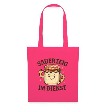 Geschenk für neue Sauerteig-Hobbybäcker - Stoffbeutel - Azalea - Vorne