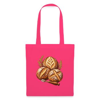 Brotkunst: Sauerteig und Kruste - Stoffbeutel - Azalea - Vorne