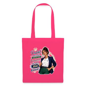 Powerlook Selbstbewusste Weiblichkeit - Stoffbeutel - Azalea - Vorne