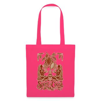 Spirit of Cocoa – Kakao Ritual & Boho Design - Stoffbeutel - Azalea - Vorne