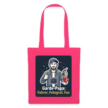 Garde-Papa – Fahrer, Fotograf, Fan - Stoffbeutel - Azalea - Vorne