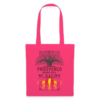 Prouven Co Moun Cor Mi Racino T-Shirt Cadeau Hu... - Stoffbeutel - Azalea - Vorne