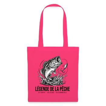 Fischen, Fisch, Poisson, Pêcheur - Stoffbeutel - Azalea - Vorne