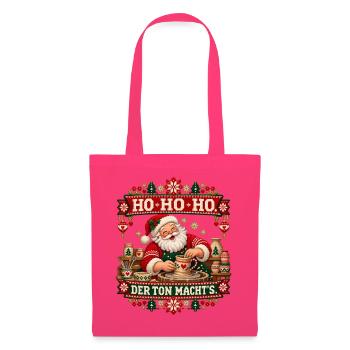 Ho Ho Ho - Der Ton macht’s - Stoffbeutel - Azalea - Vorne