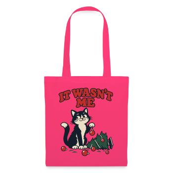 Es war nicht meine Katze, die den Weihnachtsbaum umgeworfen hat - Stoffbeutel - Azalea - Vorne