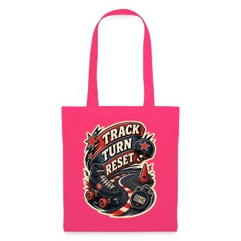 TRACK TURN RESET - Stoffbeutel - Azalea - Vorne