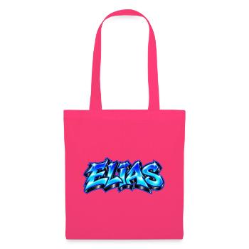 ELIAS Graffiti Name Street Art Hip Hop 3D - Stoffbeutel - Azalea - Vorne