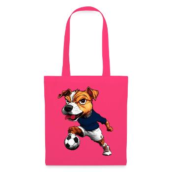 JRT Fussball - Stoffbeutel - Azalea - Vorne