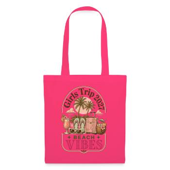 Girls Trip 2027 Beach Vibes Vacation - Stoffbeutel - Azalea - Vorne
