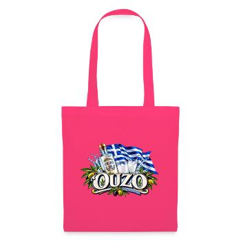 Ouzo Griechenland - Stoffbeutel - Azalea - Vorne