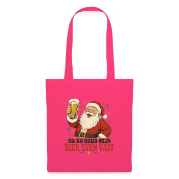 Ho Ho Hold My Beer – lustiges Weihnachten - Stoffbeutel - Azalea - Vorne