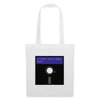 floppy disk - Tote Bag - white - Front