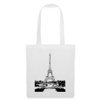 Paris. - Stoffbeutel - Weiß - Vorne