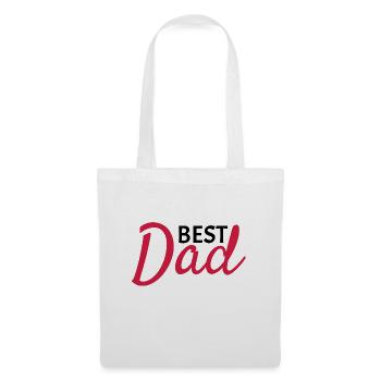 Best Dad - Stoffbeutel - Weiß - Vorne