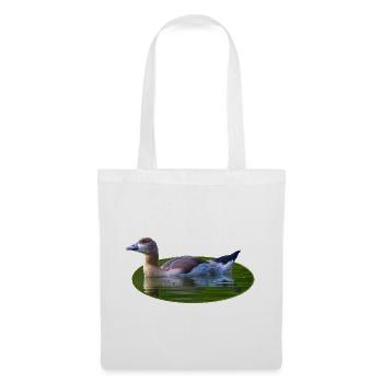 Nilgans Gans Küken - Stoffbeutel - Weiß - Vorne