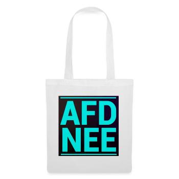 AFD NEE! - Stoffbeutel - Weiß - Vorne